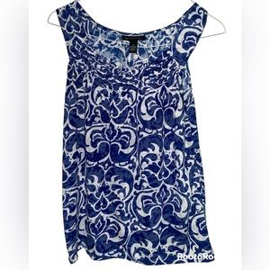 INC Ruffled Tank Sz M